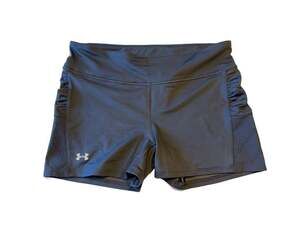 Under Armour Women's HeatGear Compression Speedpocket Shorts